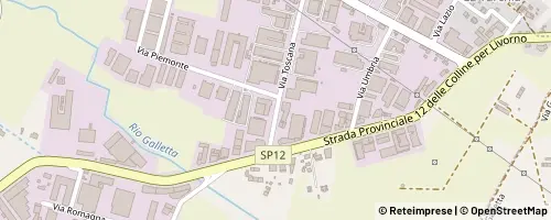 Mappa Casciana Terme Lari