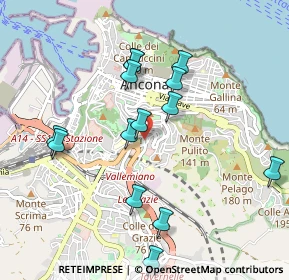 Mappa Via XXV Aprile, 60125 Ancona AN, Italia (0.97286)