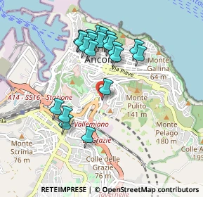 Mappa Via XXV Aprile, 60125 Ancona AN, Italia (0.876)