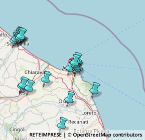 Mappa Via XXV Aprile, 60125 Ancona AN, Italia (18.813)