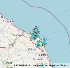 Mappa Via XXV Aprile, 60125 Ancona AN, Italia (32.24933)