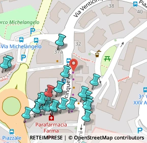 Mappa Via XXV Aprile, 60125 Ancona AN, Italia (0.08571)