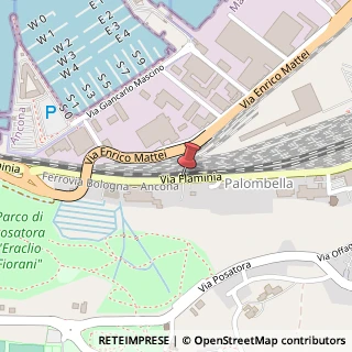 Mappa Via flaminia 99, 60126 Ancona, Ancona (Marche)