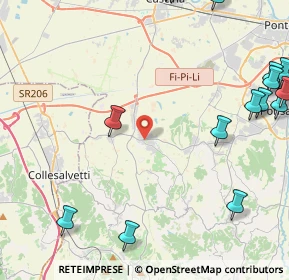 Mappa Via Giovanni Falcone, 56040 Collesalvetti LI, Italia (7.203)