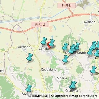 Mappa Piazza Giuseppe di Vittorio, 56040 Crespina Lorenzana PI, Italia (3.0025)