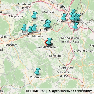 Mappa Via della Costituente, 50051 Castelfiorentino FI, Italia (16.636)