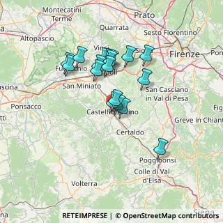 Mappa Via della Costituente, 50051 Castelfiorentino FI, Italia (11.72778)