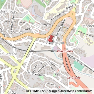 Mappa Via Valle Miano, 29, 60125 Ancona, Ancona (Marche)