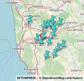 Mappa 56040 Collesalvetti LI, Italia (10.67188)