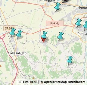 Mappa 56040 Collesalvetti LI, Italia (6.8985)