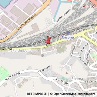 Mappa Via Xxix Settembre, 2, 60125 Ancona, Ancona (Marche)