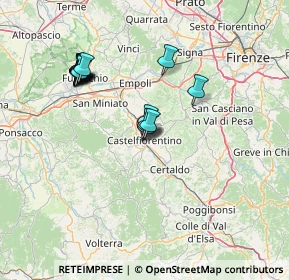 Mappa Via Sant Ippolito, 50051 Castelfiorentino FI, Italia (13.58667)