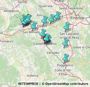 Mappa Via Sant Ippolito, 50051 Castelfiorentino FI, Italia (13.11737)