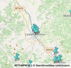 Mappa Via Sant Ippolito, 50051 Castelfiorentino FI, Italia (6.10545)