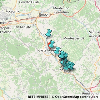 Mappa Via S. Lorenzo, 50051 Castelfiorentino FI, Italia (6.486)
