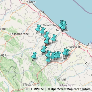 Mappa 60010 Ostra Vetere AN, Italia (11.295)