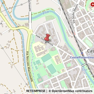 Mappa Viale Duca d'Aosta, 71, 50051 Castelfiorentino FI, Italia, 50051 Castelfiorentino, Firenze (Toscana)