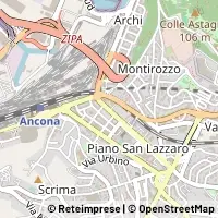 Mapa Ancona