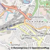 Mapa Ancona