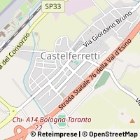 Peta Falconara Marittima