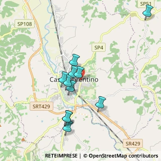 Mappa Via Antonio Vivaldi, 50051 Castelfiorentino FI, Italia (1.82818)