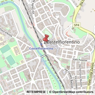 Mappa Via Cosimo Ridolfi, 28, 50051 Castelfiorentino, Firenze (Toscana)
