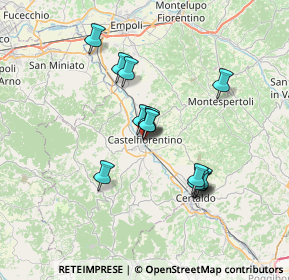 Mappa Via Ferruccio, 50051 Castelfiorentino FI, Italia (6.055)