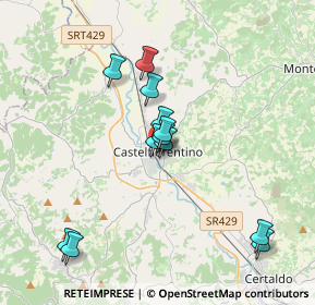 Mappa Via Ferruccio, 50051 Castelfiorentino FI, Italia (3.43333)