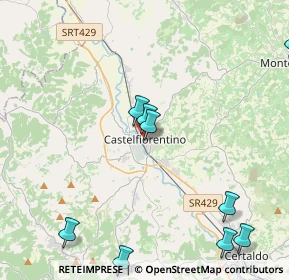 Mappa Via Ferruccio, 50051 Castelfiorentino FI, Italia (6.09545)