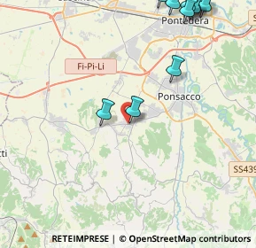 Mappa Via A. Gramsci, 56035 Casciana Terme Lari PI, Italia (6.46846)