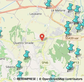 Mappa Via A. Gramsci, 56035 Casciana Terme Lari PI, Italia (3.582)