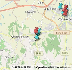 Mappa Via A. Gramsci, 56035 Casciana Terme Lari PI, Italia (2.56545)