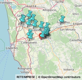 Mappa Via A. Gramsci, 56035 Casciana Terme Lari PI, Italia (10.06176)