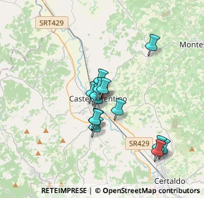 Mappa Via Vincenzo Bellini, 50051 Castelfiorentino FI, Italia (2.78857)