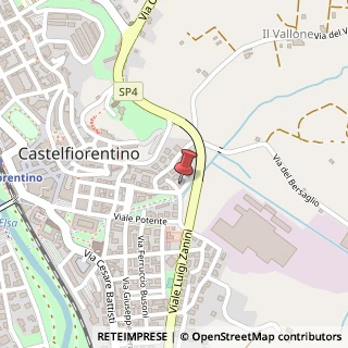 Mappa Via Antonio Vivaldi, 13, 50051 Castelfiorentino, Firenze (Toscana)
