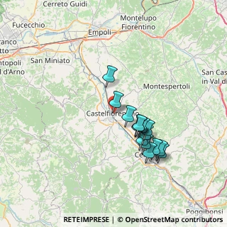 Mappa Via P. Neri, 50051 Castelfiorentino FI, Italia (6.376)