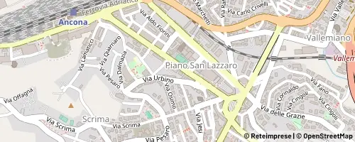 Mappa Ancona