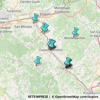 Mappa Via Cosimo Ridolfi, 50051 Castelfiorentino FI, Italia (6.07786)