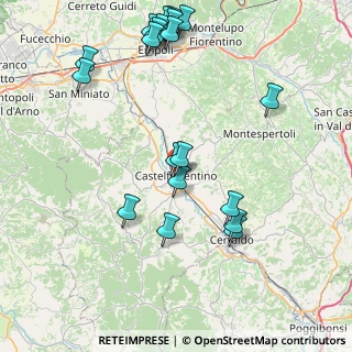 Mappa Via Terino, 50051 Castelfiorentino FI, Italia (9.8845)