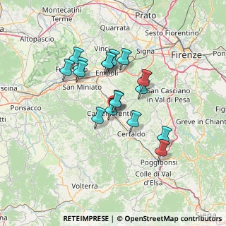 Mappa Via Terino, 50051 Castelfiorentino FI, Italia (11.62)