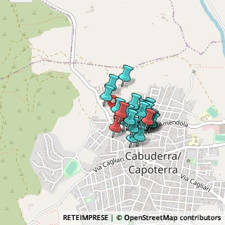 Mappa Via Sassari, 09012 Capoterra CA, Italia (0.29231)