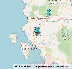 Mappa Via Sardegna, 09013 Carbonia SU, Italia (37.35867)