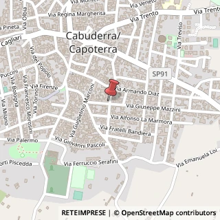 Mappa Via Giuseppe Mazzini, 29, 09012 Capoterra, Cagliari (Sardegna)