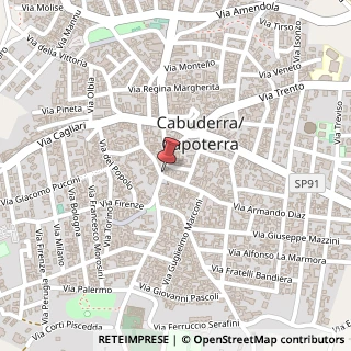 Mappa Corso Gramsci, 113, 09012 Capoterra, Cagliari (Sardegna)