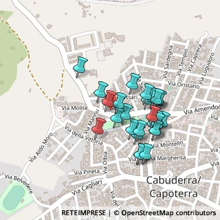 Mappa Vico Amendola, 09012 Capoterra CA, Italia (0.2037)