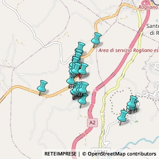 Mappa Via Panoramica, 87030 Belsito CS, Italia (0.74167)