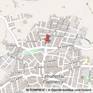 Mappa Via Sardegna, 11, 09012 Capoterra, Cagliari (Sardegna)