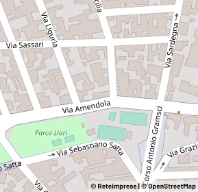 Mappa Via Sicilia, 09012 Capoterra CA, Italia (0.07692)