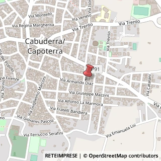 Mappa Via San Pellico, 21, 09012 Capoterra, Cagliari (Sardegna)