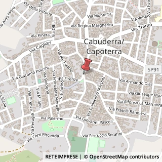 Mappa Corso gramsci 116, 09012 Capoterra, Cagliari (Sardegna)